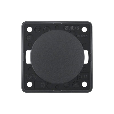 CONMUTADOR SIMPLE ANTRACITA