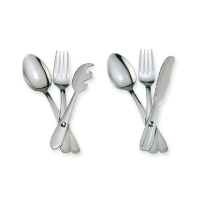 CUBIERTO CAMPING INOXIDADABLE /CUCHILLO LISO