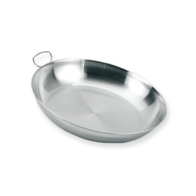 PLATO ACERO INOXIDABLE 22CM