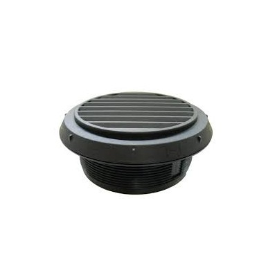 SALIDA DE AIRE NEGRA 90 mm