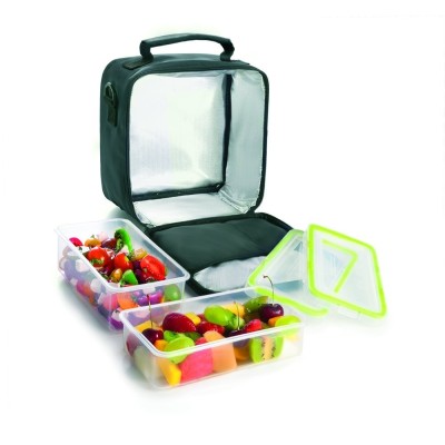 LONCHERA PORTA ALIMENTOS , 22 x 22 x 12 cm