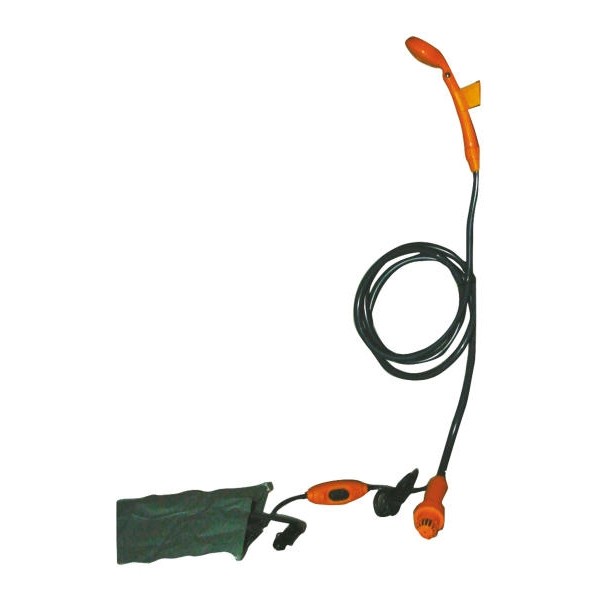 DUCHA EXTERIOR 12V CON  BOMBA SUMERGIBLE + INTERRUPTOR