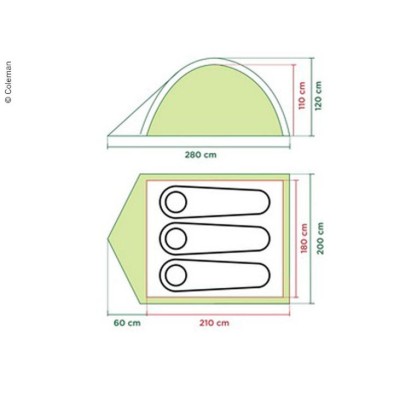TIENDA DARWIN PARA 3 PERSONAS