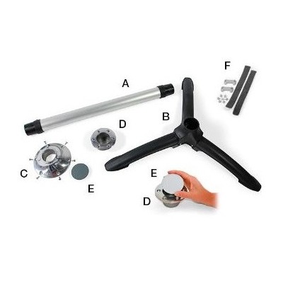 TUBO PRO 70CMS FIAMA (A) SISTEMA DE PATA MODULAR