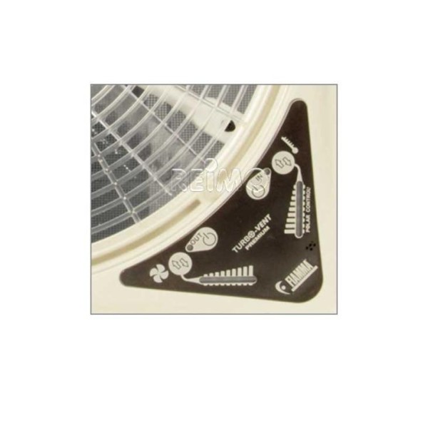 CLARABOYA CON MOTOR TURBO-VENT PREMIUM 40x40cm CRISTAL