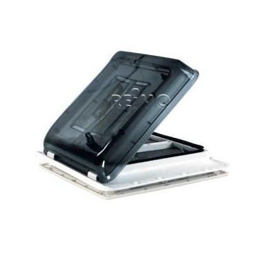 CLARABOYA CON MOTOR TURBO-VENT PREMIUM 40x40cm CRISTAL