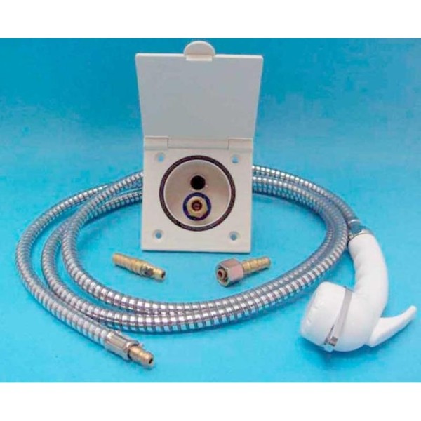 JUEGO DE TOMA DE AGUA + MANGUERA + DUCHA