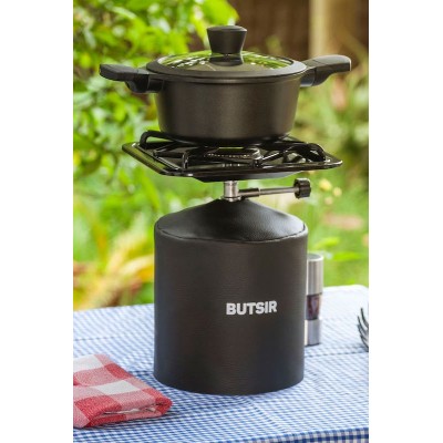 COCINA MONO MANDO PARA CAMPIN GAS AZUl /CLASIC BLACK