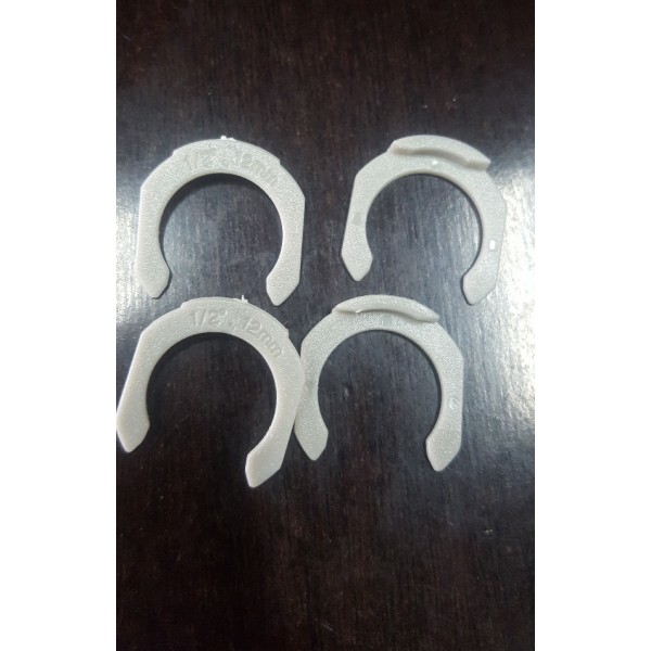 CLIP DE BLOQUEO TUBO DE 12 GRIS