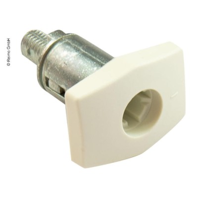 CERRADURA CUADRADA NEGRA SIN CILINDRO