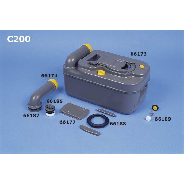 JUNTA DE VÁLVULA DE BAÑOS THETFORD C200/C400