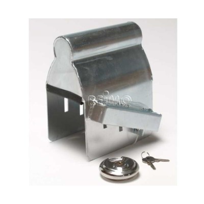 CERRADURA DE CAJA CON CANDADO DE DISCO.