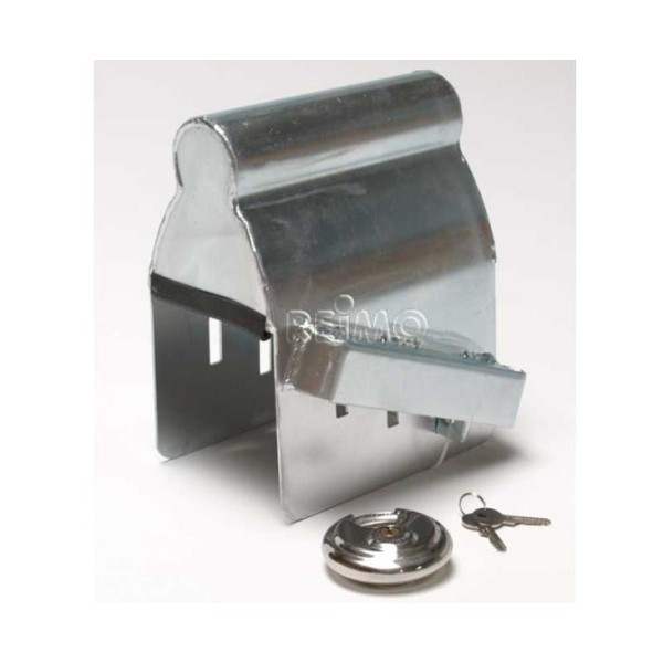 CERRADURA DE CAJA CON CANDADO DE DISCO.