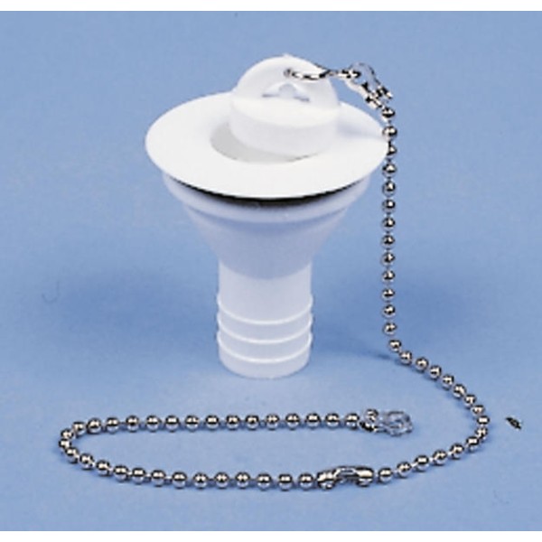 JUEGO DE DESAGÜE DE AGUA RECTO DE 31mm CON TAPON DE 19mm