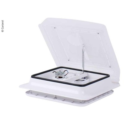 CLARABOYA CARBEST CON VENTILADOR 12V COLOR BLANCO