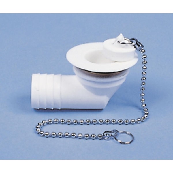 DESAGUE ACODADO PARA  MANGUERA 1¨