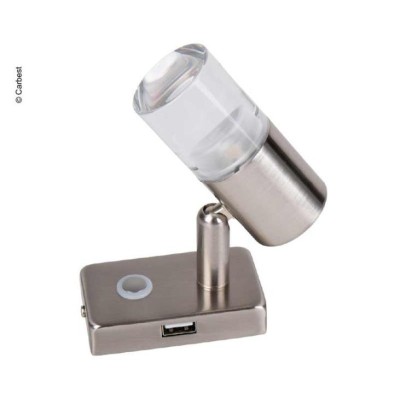 LAMPARA LED 12V CON PUERTO USB IN CLUIDO