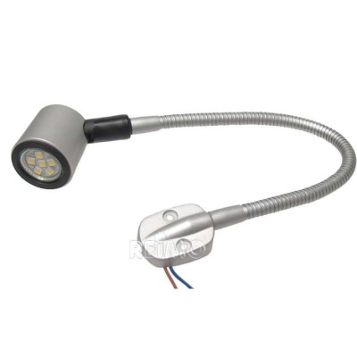 LAMPARA DE LECTURA LED 12V, 1W, 330mm