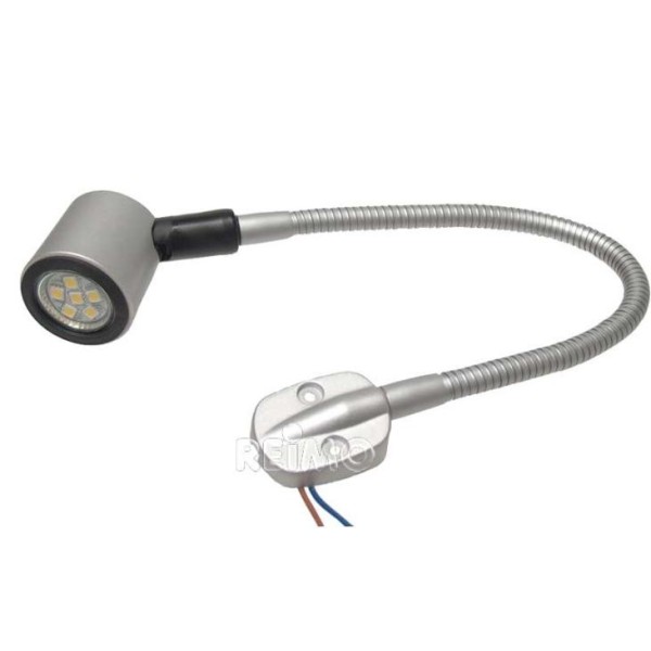 LAMPARA DE LECTURA LED 12V, 1W, 330mm