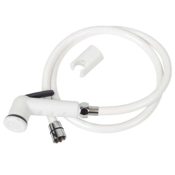 SET DE DUCHA COLOR BLANCO  1,5M