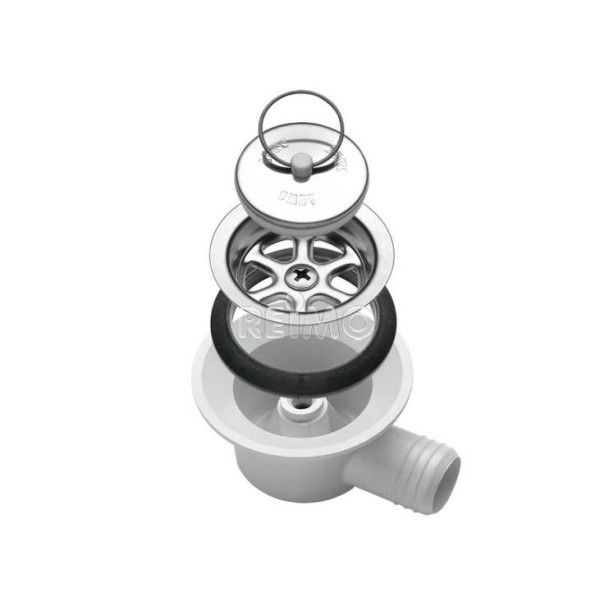 DESAGÜE ACODADO PARA 25MM