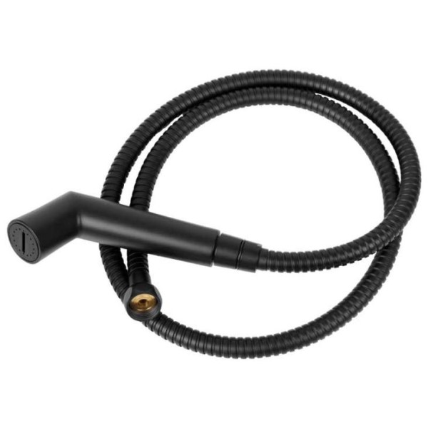 SET DE DUCHA COLOR  NEGRO 125CM