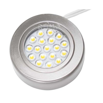 LED EMPOTRABLE 1W/18SMD COLOR NIKEL
