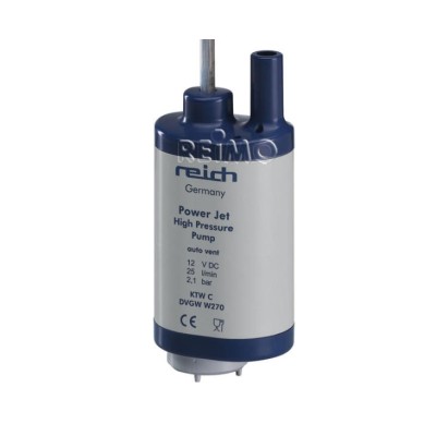 BOMBA SUMERGIBLE  12V/  25L, min 2.1 bar