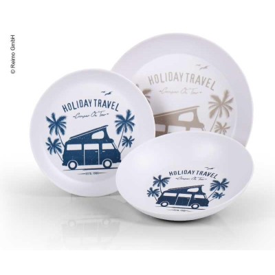 CONJUNTO HOLIDAY TRAVEL MELAMINA