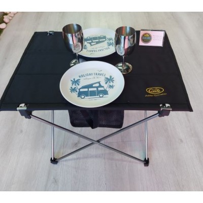 JUEGO DE 2 COPAS DE ACERO INOXIDABLE PARA 230ML