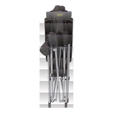 SILLA PLEGABLE  PALMA  CON  REPOSABRAZOS Y RESPALDO 3 POSICIONES