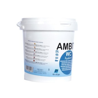 AMBITI WC HYDRO 50 PASTILLAS  PARA EL DEPOSITO DE RESIDUOS
