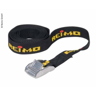 CORREA DE AMARRE, CINCHAS CON HEBILLA 2M X2.5CM REIMO.