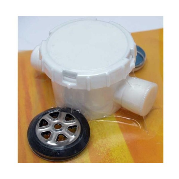 JUEGO DE DESAGÜE DE AGUA, CON 2 CONEXIONES, 25mm