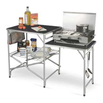 MUEBLE DE COCINA PARA CAMPING PLEGABLE  /KAMPA COLONEL FIEL KITCHEN