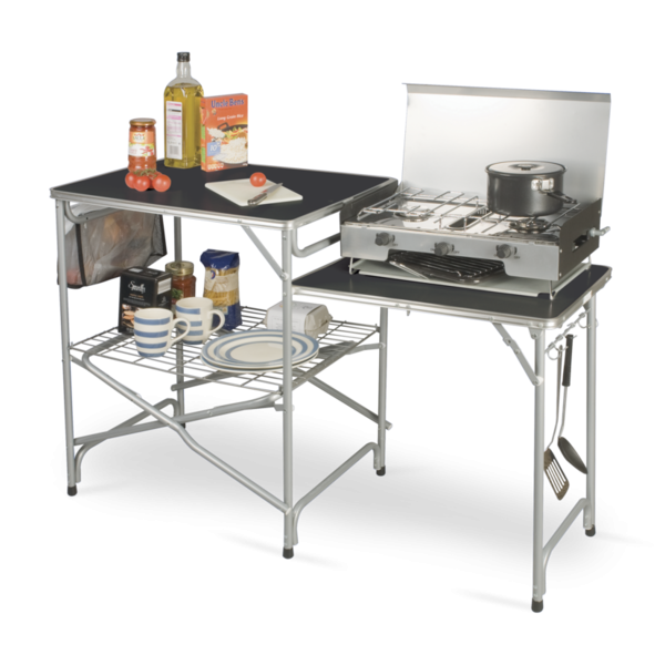 MUEBLE DE COCINA PARA CAMPING PLEGABLE  /KAMPA COLONEL FIEL KITCHEN