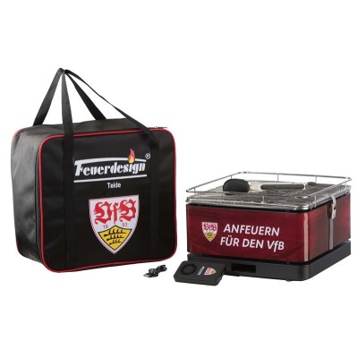 GRILL, BARBACOA DE MESA CUADRADA,TEIDE,  PARA CARBÓN, 34X34CM,