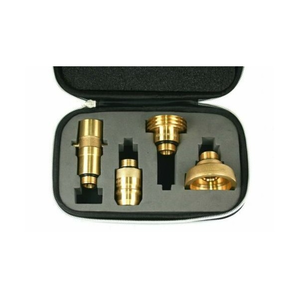 KIT  DE ADAPTADORES, CONECTORES DE ROSCADO GAS