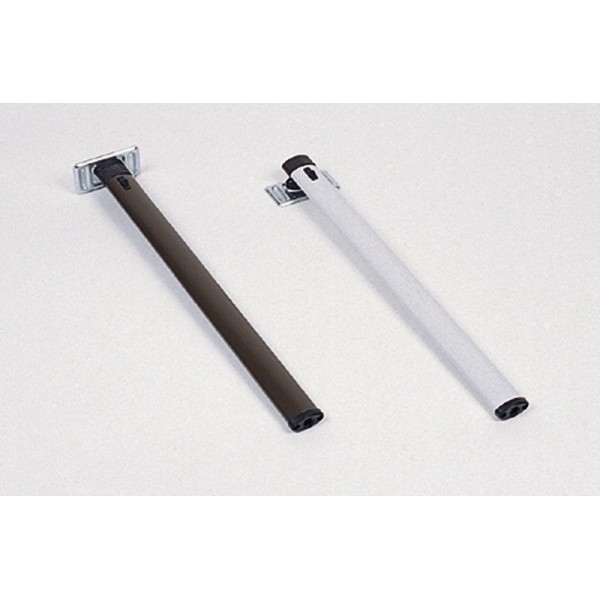 PATA METÁLICA PLEGABLE Y BLANCA - 67,5cm