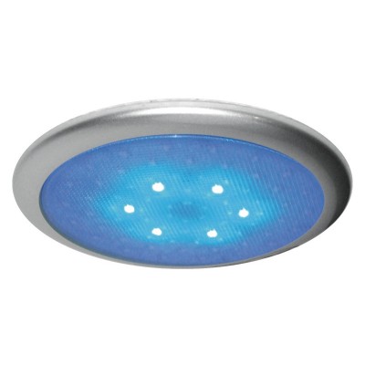 PLAFÓN LED 5.7W, 576 LUMEN, LUZ AZUL Y BLANCA 130mm