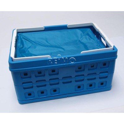CAJA PLEGABLE CON BOLSA DE REFRIGERACION