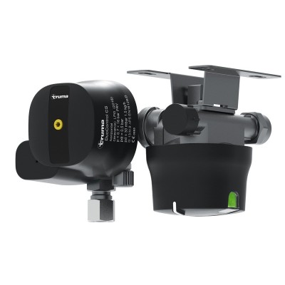 TRUMA  DUOCONTROL CS, 30mbar horizontal 10 + 8 mm