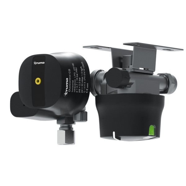 TRUMA  DUOCONTROL CS, 30mbar horizontal 10 + 8 mm