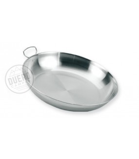 PLATO ACERO INOXIDABLE 22CM